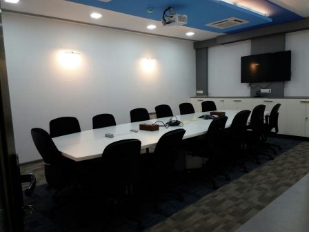 Glass Partitioned Executive Cabins